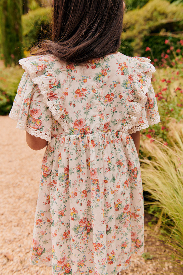 Robe Siloé Cream Rose Festa | Louise Misha