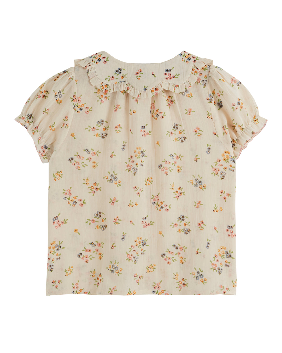 Blouse fille à fleurs Achillea | Emile et Ida